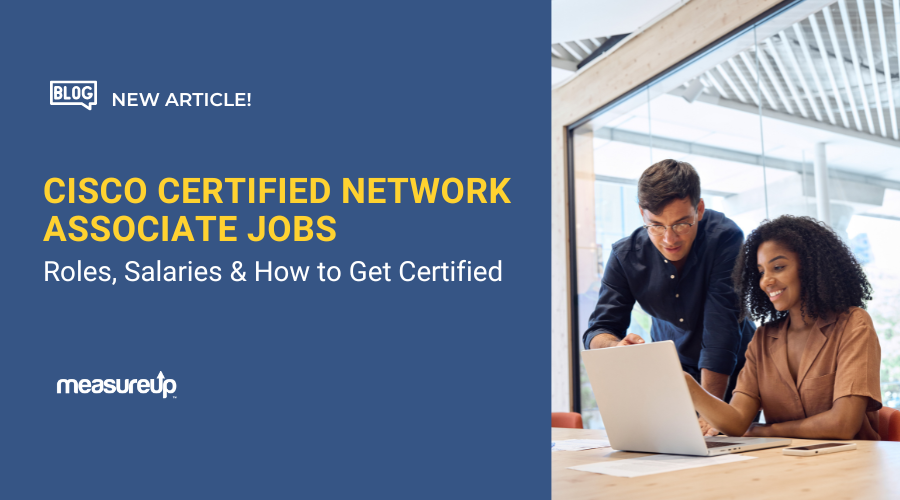 Want to land a job in networking?
The #CCNA certification is your first big step.

Get job insights, salary data, and prep support with MeasureUp 👇
measureup.com/blog/cisco-cer…

#Cisco #ITJobs #Networking #Certifications