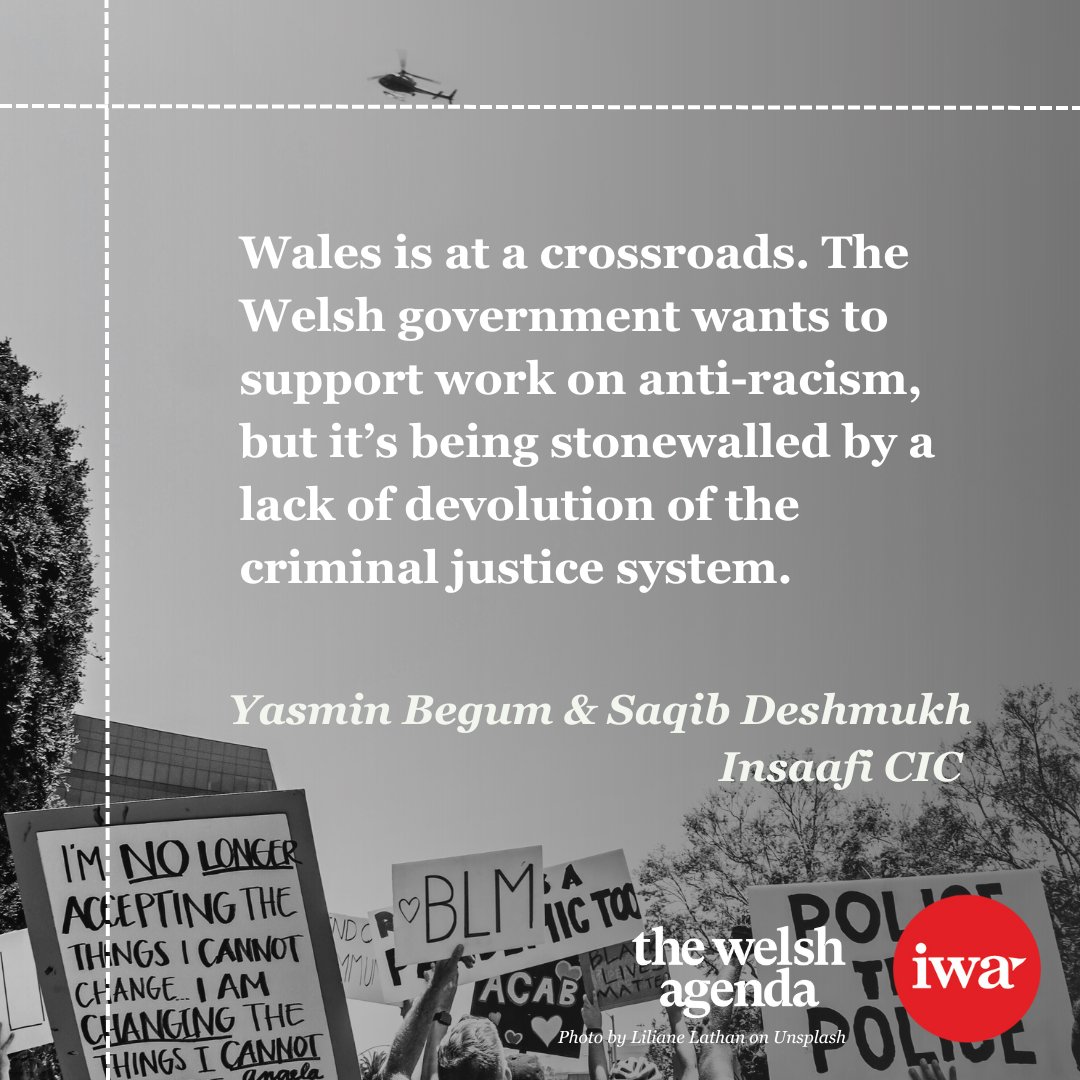 "Despite huge changes in policy, the trickle down for anti-racism is much, much slower in Wales."

@InsaafiCIC's Yasmin &amp; Saqib explore the issue of racial injustice in child strip searches and call for devolution of our justice system 👉 ow.ly/GPoX50VRSGl

#thewelshagenda