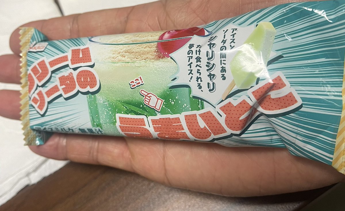 これ美味しいけど手のひらサイズなんだよね( ・ ̫・)