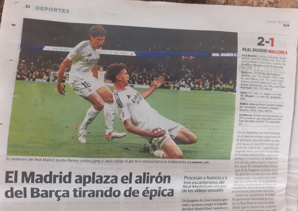 frajpv's tweet photo. Si te quieren como el diario ultrasur quiere al Madrid, #EsAhi
Que basura sois @SURDeporte
Pero para el @MalagaCF todo es apocalipsis y malo
Mana de basuras🤬 https://t.co/EiOo3l6p8B