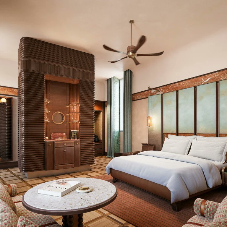 The hot new entry in Rome, this hotel is both a landmark achievement for the legendary Orient Express brand and an exciting revival of a historic haunt near the Pantheon: bit.ly/4kfSw8t