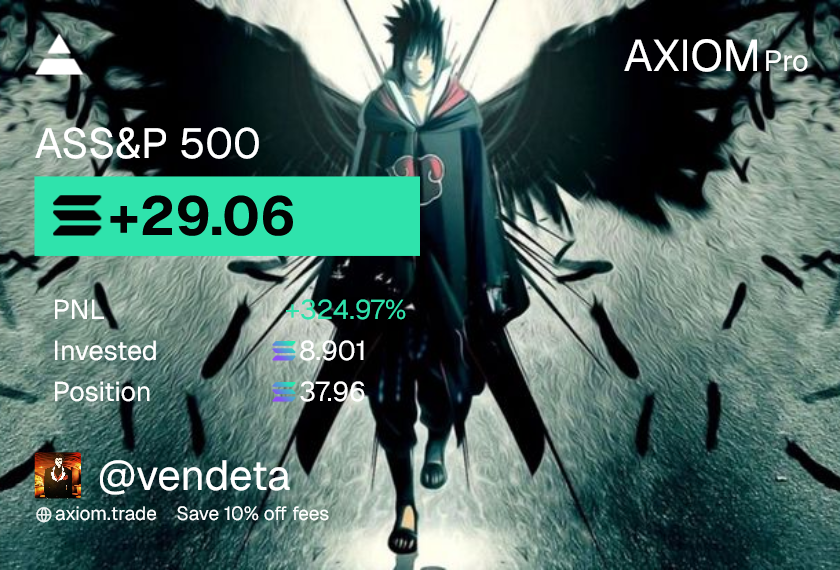 VendetaBest's tweet image. Ok time to make a big giveaway since I made a lot here
And I am close to 1000 followers
Prize: 4 sol = 0.5 to 8 people
Rules
· Follow Me
· Like &Rt
· Tag 3 friends
Use axiom for the best features :axiom.trade/@vendeta
Giveaway ends in 24 hours
Goodluck 🥳
