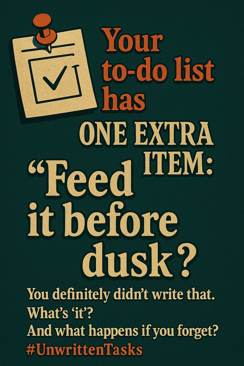 kerryholme30196's tweet image. Good morning, dark minds.

#CreepyVibes #MorningMystery #DarkAesthetic #DreamLogic #LateNightThoughts #ParanormalPrompt #UncannyStories #HorrorCommunity #MindBend #WritersOfWeird #CursedContent #WTFMoment #FictionPrompt #SpookySeason #DigitalFolklore #AltVibes