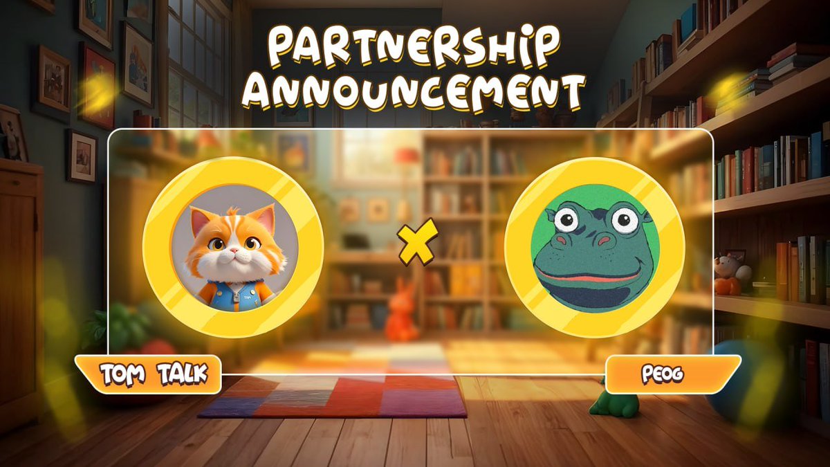 Tom Talk Official (@tomtalkofficial) on Twitter photo ๐ข Exciting Partnership Announcement ๐ข
๐ <a href="/Tomtalkofficial/">Tom Talk Official</a> โ <a href="/PeogPe/">PEOG</a> ๐
Weโre thrilled to partner with $PEOG โ the wild, chaotic fusion of meme magic and degen energy thatโs smashing its way through the meme coin kingdom! ๐ธ๐ฆ
๐ Whatโs $PEOG?
๐งฌ Born from the DNA of ๐ข Exciting Partnership Announcement ๐ข
๐ <a href="/Tomtalkofficial/">Tom Talk Official</a> โ <a href="/PeogPe/">PEOG</a> ๐
Weโre thrilled to partner with $PEOG โ the wild, chaotic fusion of meme magic and degen energy thatโs smashing its way through the meme coin kingdom! ๐ธ๐ฆ
๐ Whatโs $PEOG?
๐งฌ Born from the DNA of