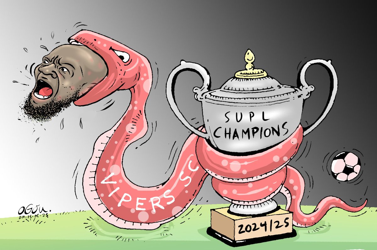omagor2196739's tweet photo. "CHAMP7ONS! Vipers SC are the kings of Ugandan football once again – Uganda Premier League 2024/25 winners! Dominance, passion, glory!"
#VipersSC #UPL #Champions #UgandaPremierLeague #CHAMP7ONS @VipersSC
@Alexluganda1
@Tr3vorMark https://t.co/bcSn5oG6d8