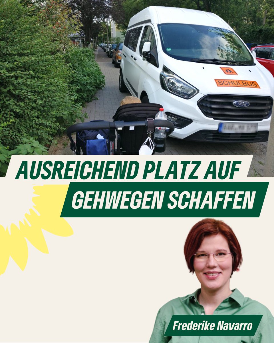 Zugeparkte Gehwege zwingen Menschen auf die Straße, besonders Rollstuhlfahrende und Fußgänger*innen mit Kinderwagen. Daher ersuchen wir das Bezirksamt, im Sinne der Verkehrssicherheit und Barrierefreiheit im gesamten Bezirk das angeordnetes Gehwegparken zu überprüfen. (3/4)