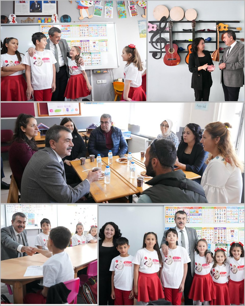 Bandırma İlçe Milli Eğitim Müdürlüğü (@bandirmamem) on Twitter photo Bakanımız Sn.Yusuf TEKİN ilçemiz Yeniyenice İlkokuluna sürpriz bir ziyaret gerçekleştirdi.Teşrifleriyle bizleri onurlandıran,ögrencilerimizin hafızalarında ve gönüllerinde unutulmaz bir anı bırakan Sn.Bakanımıza şükranlarımızı arzederiz
<a href="/balikesirmem/">Balıkesir İl Millî Eğitim Müdürlüğü</a>
<a href="/Murat69_Demir/">Murat Demir</a>
<a href="/MutluAslann/">Mutlu Aslan 🇹🇷</a> Bakanımız Sn.Yusuf TEKİN ilçemiz Yeniyenice İlkokuluna sürpriz bir ziyaret gerçekleştirdi.Teşrifleriyle bizleri onurlandıran,ögrencilerimizin hafızalarında ve gönüllerinde unutulmaz bir anı bırakan Sn.Bakanımıza şükranlarımızı arzederiz
<a href="/balikesirmem/">Balıkesir İl Millî Eğitim Müdürlüğü</a>
<a href="/Murat69_Demir/">Murat Demir</a>
<a href="/MutluAslann/">Mutlu Aslan 🇹🇷</a>
