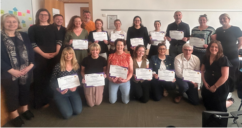 (1/3) We were delighted to deliver our first pilot Train-the-Trainer programme for our Undergraduate Suicide Prevention Module this week, bringing together health &amp; social care educators from across Ireland.

Thank you to all attendees for your enthusiasm, insight, &amp; commitment!