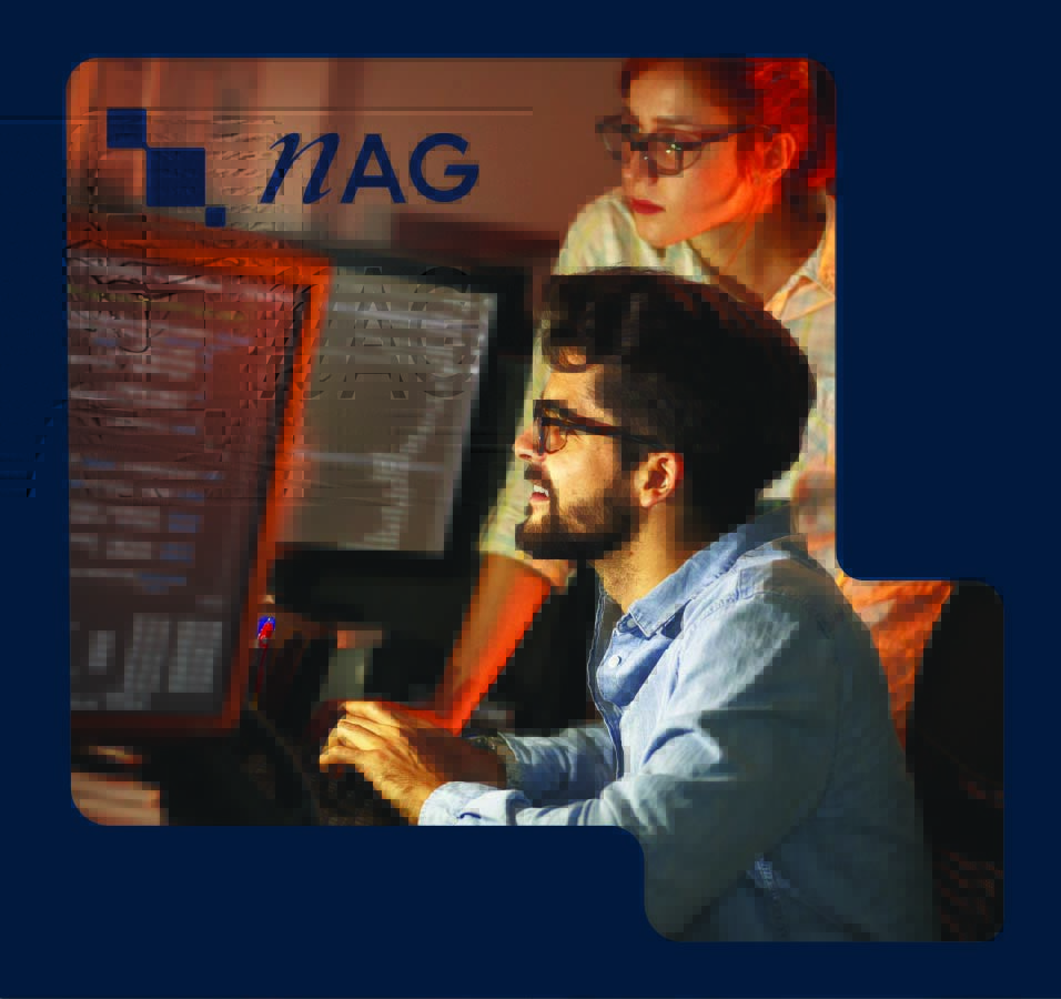 nAG focusses on solutions that work in the real world. By combining deep mathematical expertise with practical engineering thinking, we design and deliver solutions that are accurate, efficient, and scalable, helping our users meet performance and cost goals without compromise.