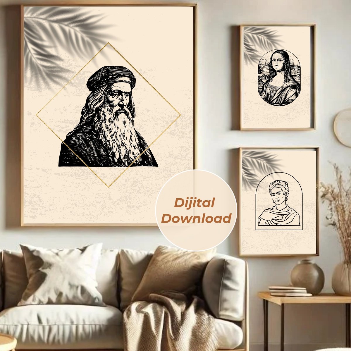 Saatlerce duvarı izletecek tablolar için bizi takip edin!