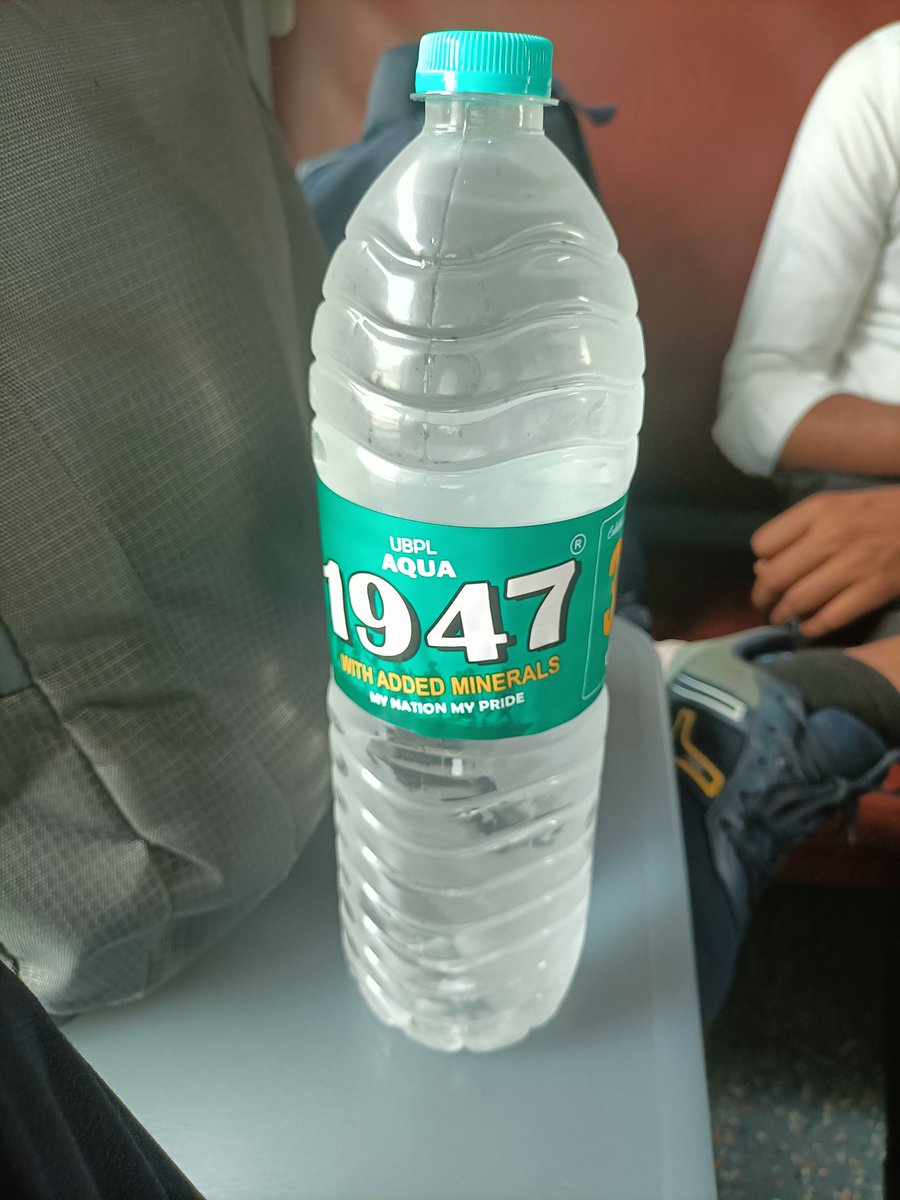 In bengaluru cant railway station,
Station vendor did not sell Railneer water bottles, they sell only duplicate product, when i asked why he didn't sell sell Railneer or any branded water bottle he argued with me.
Kindly take appropriate action.
<a href="/RailMinIndia/">Ministry of Railways</a>
<a href="/RailwaySeva/">RailwaySeva</a>