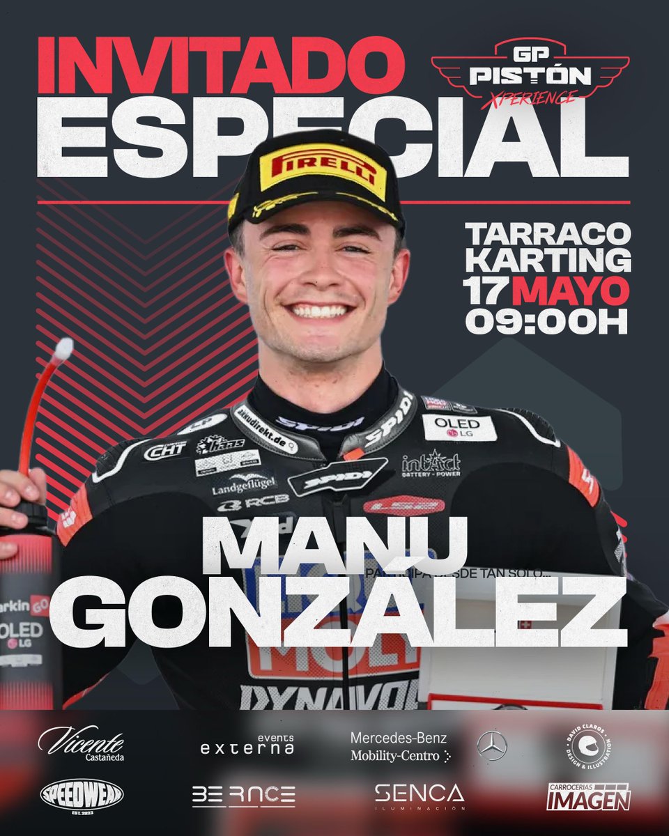 GP Pistón 🏆 (@gppiston) on Twitter photo Os avisamos con lo de las cabras, no era coña 🫣
Tener al líder del Campeonato del Mundo de Moto2 es otro rollo 🥳🐐
¡Bienvenido de nuevo, <a href="/18ManuGonzalez/">Manuel Gonzalez Simon</a> ! Os avisamos con lo de las cabras, no era coña 🫣
Tener al líder del Campeonato del Mundo de Moto2 es otro rollo 🥳🐐
¡Bienvenido de nuevo, <a href="/18ManuGonzalez/">Manuel Gonzalez Simon</a> !