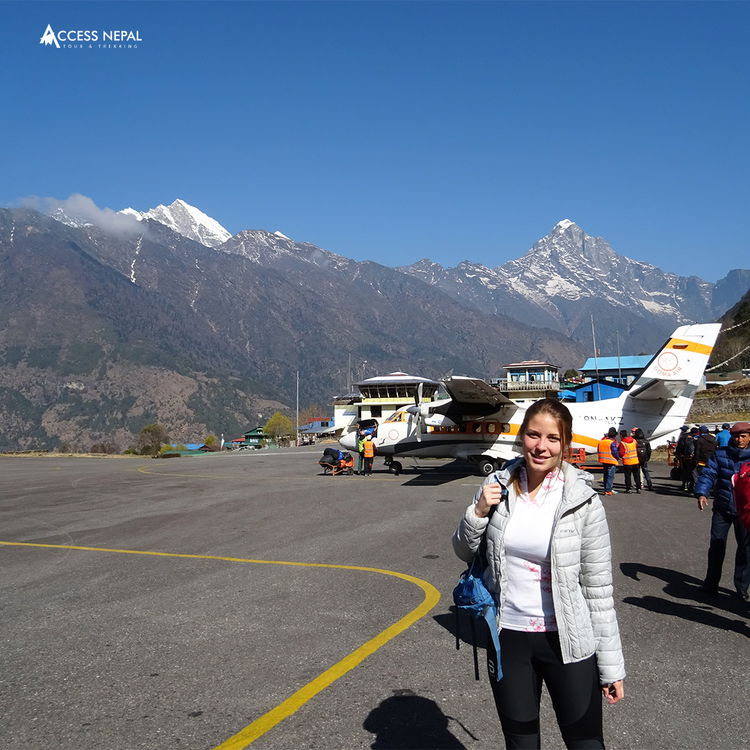 accessnepaltour's tweet image. #lukla
#luklaairport #Everest