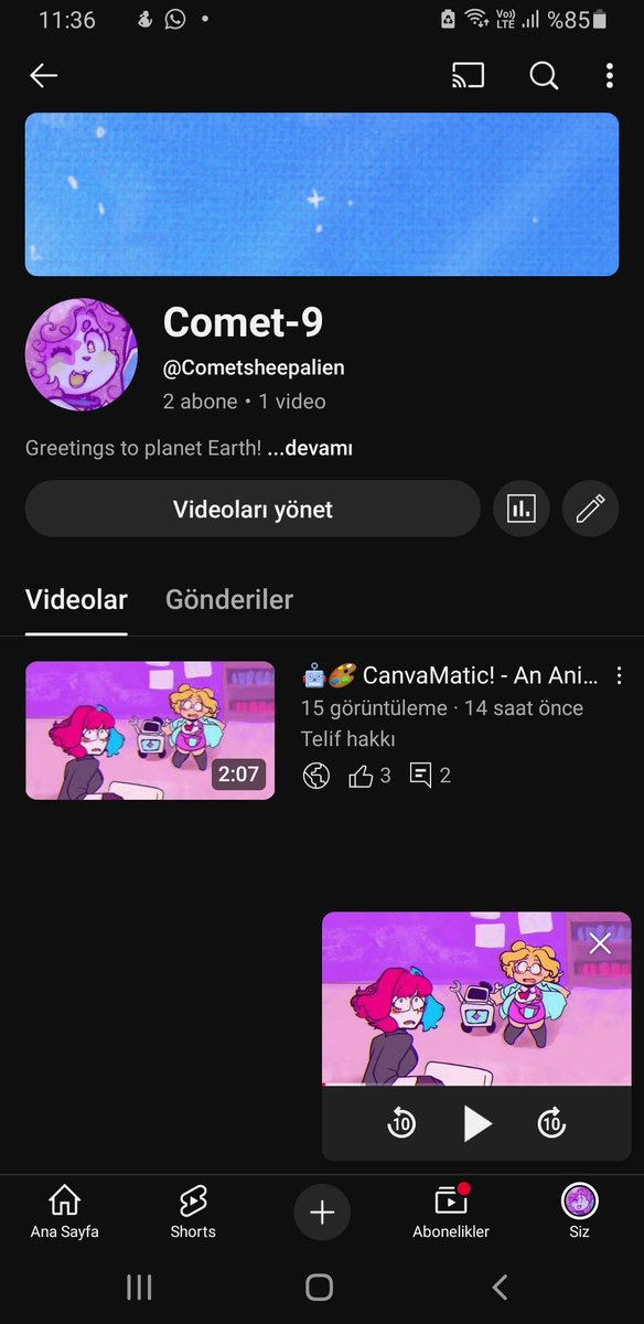 cometsheep's tweet image. I have a YouTube channel now where I will upload my upcoming animations and various kinds of other content! 

Any kind of support is really appreciated 🐑💜