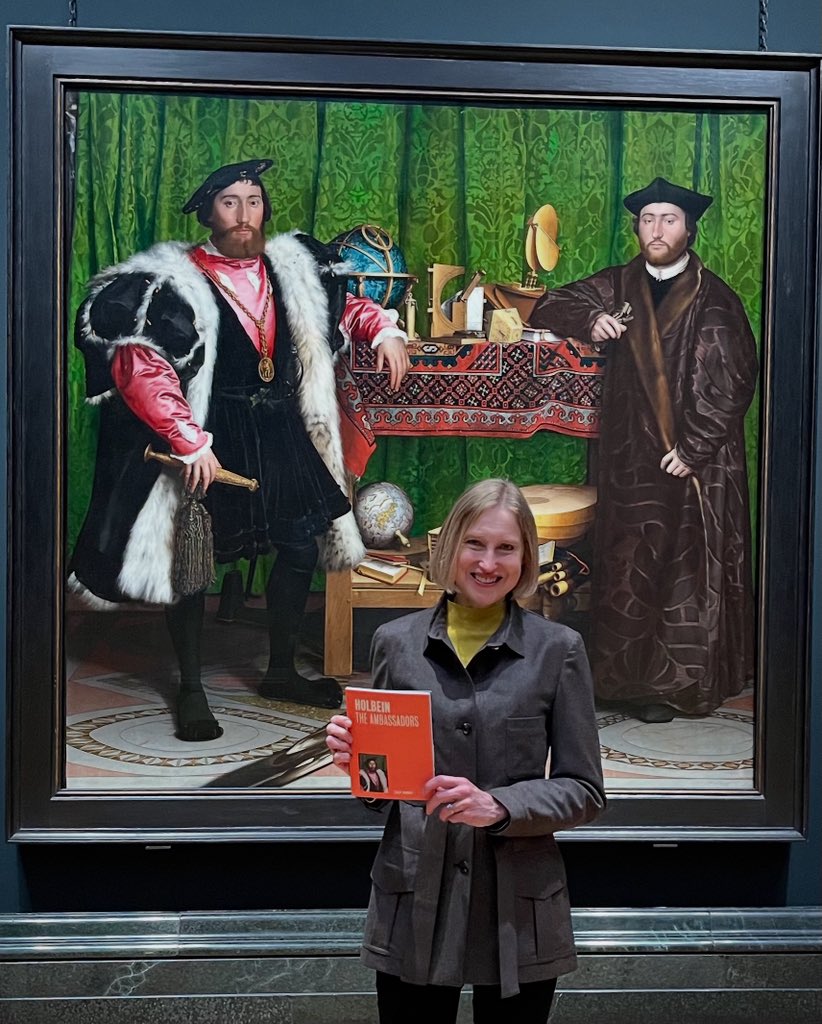 Tracy Borman OBE (@tracyborman) on Twitter photo It was spine-tingling to see the painting I’ve been spending a lot of time with in its new home this morning, before <a href="/NationalGallery/">National Gallery</a> was open to the public. You can find out more about the secrets it holds in my new book Holbein’s The Ambassadors: One Painting, One Story It was spine-tingling to see the painting I’ve been spending a lot of time with in its new home this morning, before <a href="/NationalGallery/">National Gallery</a> was open to the public. You can find out more about the secrets it holds in my new book Holbein’s The Ambassadors: One Painting, One Story