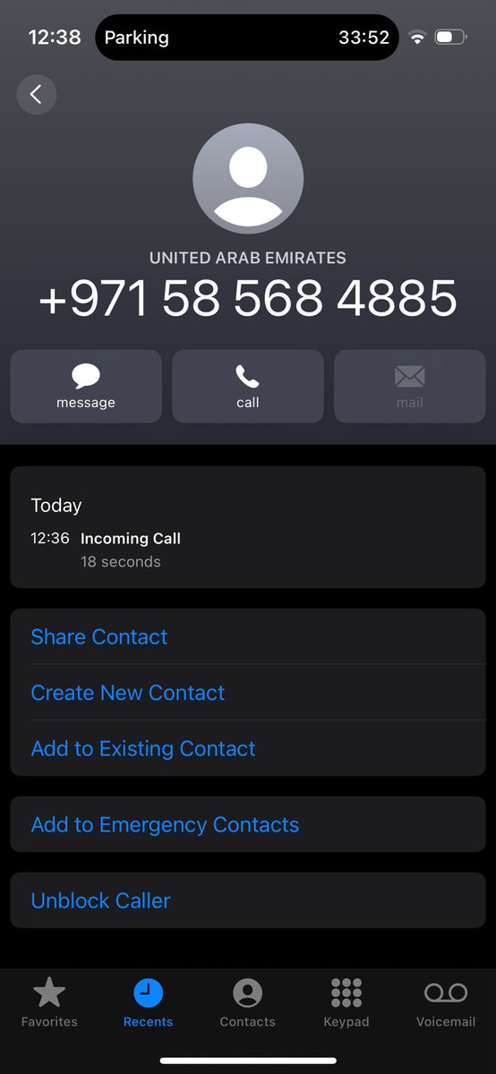 Hey <a href="/MashreqTweets/">Mashreq</a> - why have you contracted telemarketing for your credit cards to those who break <a href="/tdrauae/">تدرا 🇦🇪 TDRA</a> regulations - using personal numbers and not checking DNCR registry. Not cool. Recent call log attached.