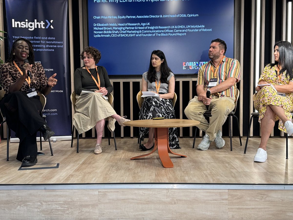 The ⁦<a href="/TweetMRS/">MRS</a>⁩ members know that #EvidenceMatters and that Inclusivity makes good commercial sense: Lydia Amoah CEO of ⁦<a href="/Backlight/">Backlight</a>⁩ tells her story of missed sale because of assumptions by sales assistant &amp; the importance of change through evidence
