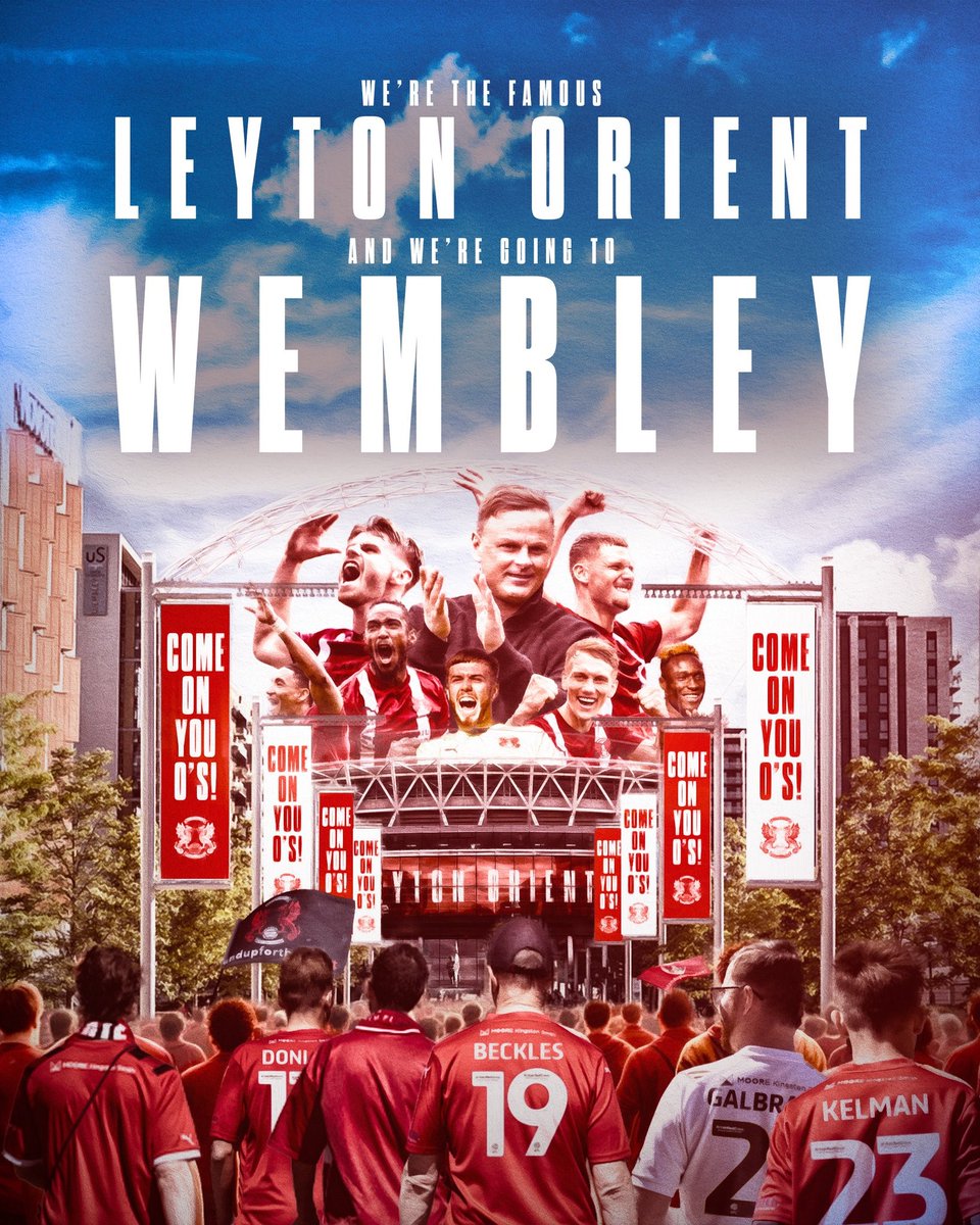 Moore Kingston Smith LLP (@mooreksllp) on Twitter photo Huge congratulations to <a href="/leytonorientfc/">Leyton Orient FC</a> on reaching the League One play-off final! A brilliant achievement – and we are backing you all the way to Wembley!
Come on you O’s!
#LOFC #Wembley Huge congratulations to <a href="/leytonorientfc/">Leyton Orient FC</a> on reaching the League One play-off final! A brilliant achievement – and we are backing you all the way to Wembley!
Come on you O’s!
#LOFC #Wembley