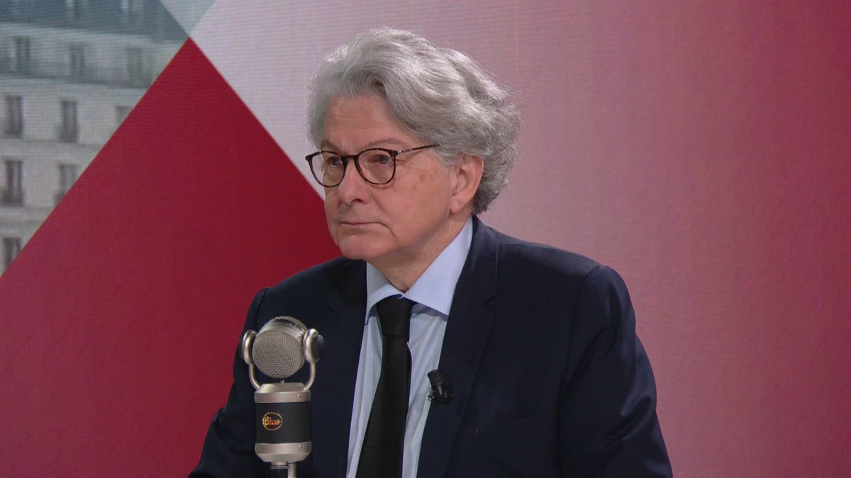"On ne met pas 100 jours pour faire un tel investissement": pour Thierry Breton les milliards annoncés par Trump sont "l'héritage" de Biden
l.bfmtv.com/pZHG