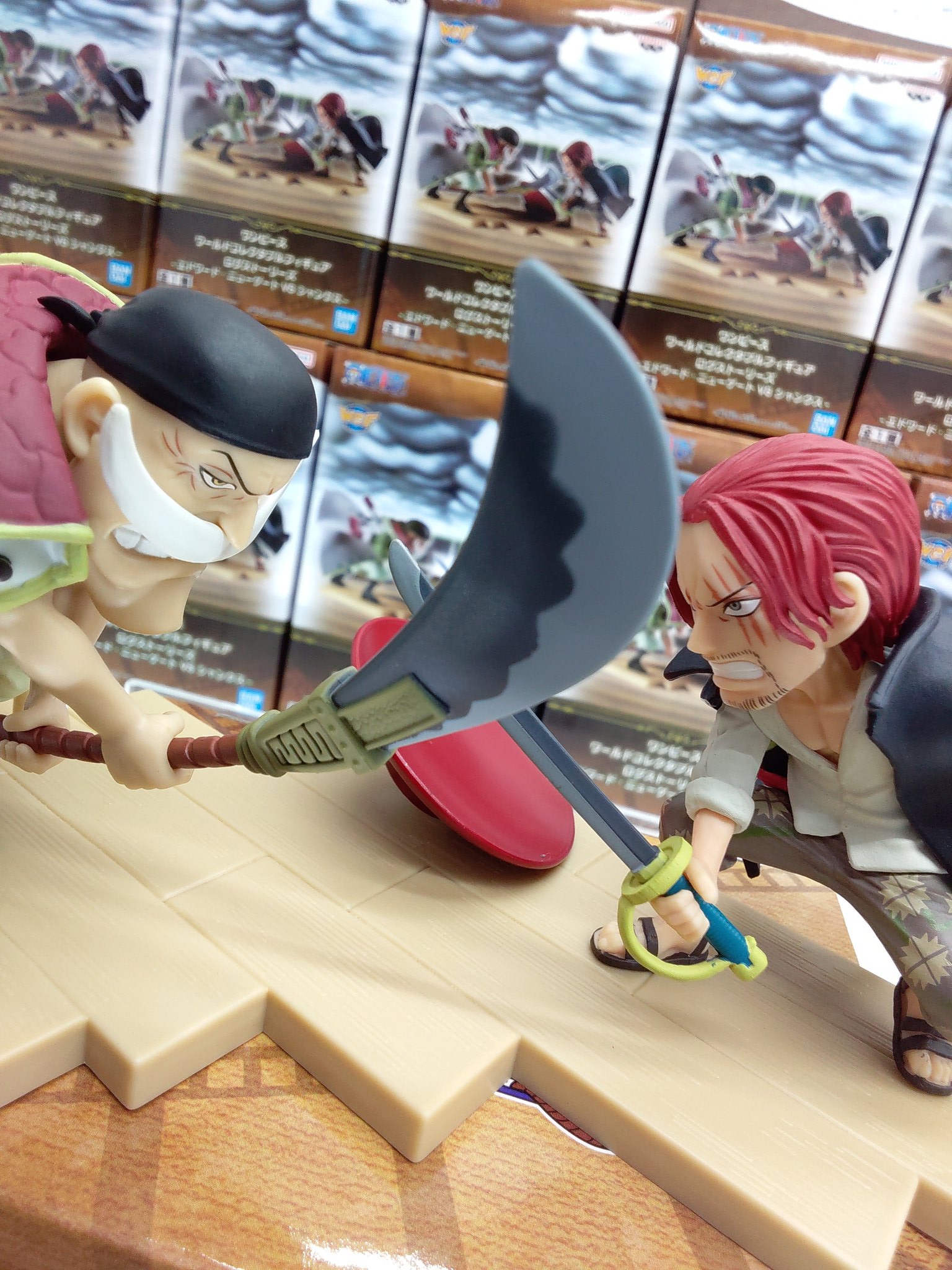 ワンピース ログストーリーズ エドワード・ニューゲートVSシャンクス 20個 ワンピース ワールドコレクタブルフィギュア ログストーリーズ