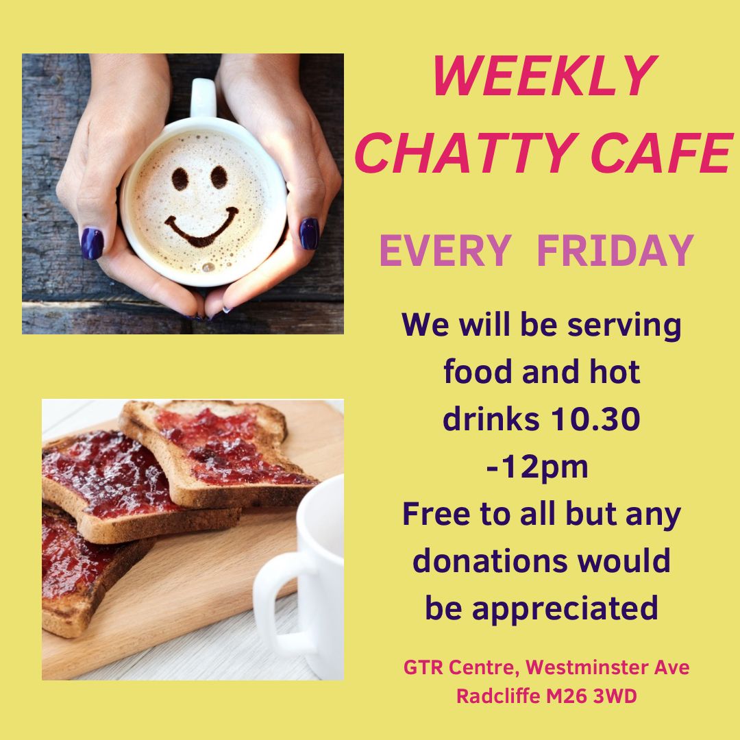 Growing Together Radcliffe Support CIC (@growingtogeth13) on Twitter photo We are open tomorrow #MentalHealthAwarenessWeek we are here for our community. Join us for a brew & a bite to eat <a href="/Bury_GPFed/">BuryGPFed</a> <a href="/buryhousingTEO/">Debbie Standring</a> <a href="/burylivewell/">Bury Live Well Service</a> <a href="/CorrieGardeners/">Corrie Gardeners Community Group</a> We are open tomorrow #MentalHealthAwarenessWeek we are here for our community. Join us for a brew & a bite to eat <a href="/Bury_GPFed/">BuryGPFed</a> <a href="/buryhousingTEO/">Debbie Standring</a> <a href="/burylivewell/">Bury Live Well Service</a> <a href="/CorrieGardeners/">Corrie Gardeners Community Group</a>