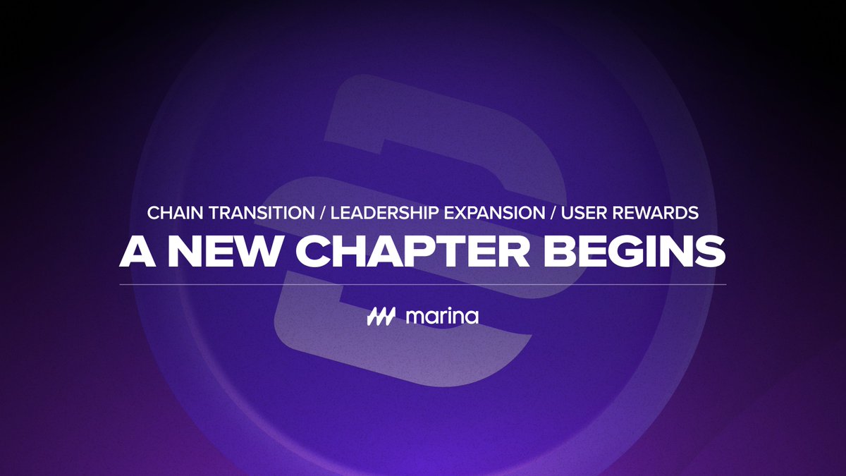 🌊A NEW CHAPTER for MARINA PROTOCOL
Chain Transition / Leadership Expansion / User Rewarads

First and foremost, we would like to sincerely apologize for the shortcomings in our journey so far. While we initially chose the XRPL chain for our TGE, we have come to realize that its