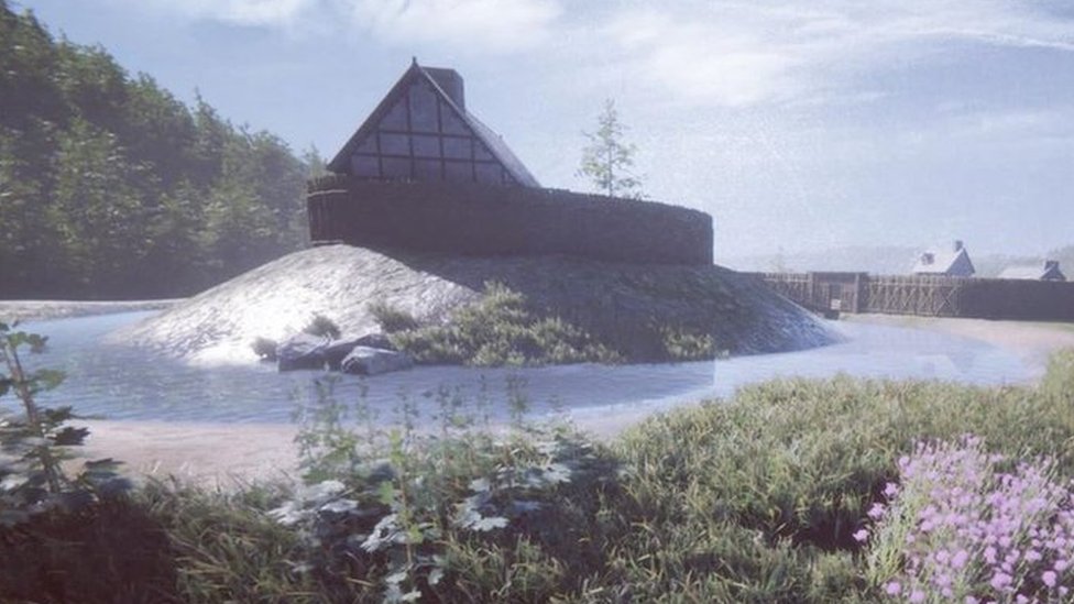 #onthisday 15th May 1403 the magnificent home of Owain Glyn Dwr in Powys was destroyed by Prince Henry, son of Henry IV.  
Very little remains today of the glory of Sycharth but Welsh poet Iolo Goch left us his impressions.  
Whatit may have looked like when at its best