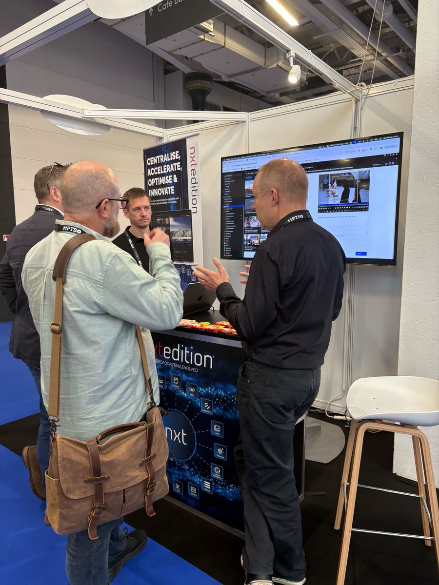 It’s Day 2 of MPTS, and we’re ready to go! If you’re here, make sure to swing by Stand M72 to chat with the nxtedition team. Let’s talk all things production, automation, and a lot more. See you soon!

<a href="/mediaprodshow/">MPTS</a> #MPTS2025 #nxtedition