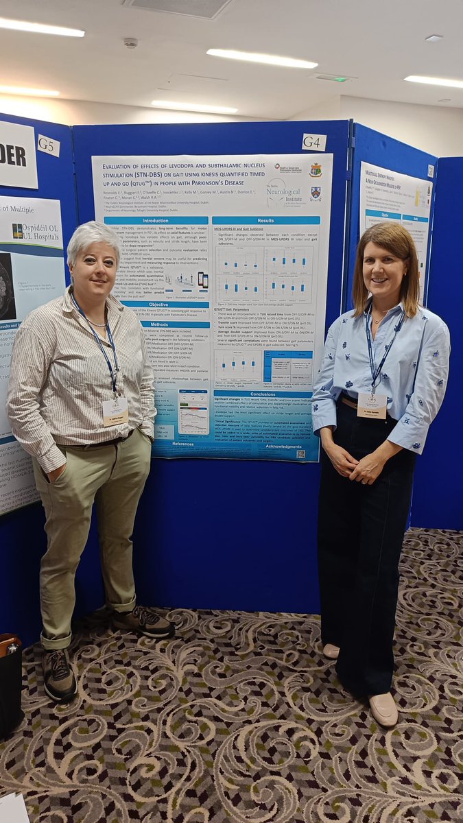 dni_neurology's tweet image. We've made it to Tralee!
If you're attending the INA this week, make sure to check out our posters covering everything from eye movements to gait and even dogs!! Find us in the movement disorders section! 🧠