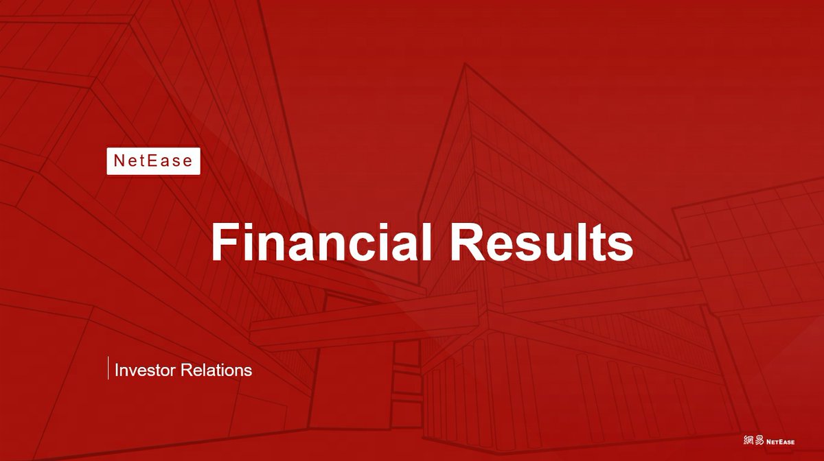 We’ve announced the financial results of NetEase for the first quarter of 2025📊   To learn more, please visit: ir.netease.com/news-releases/…