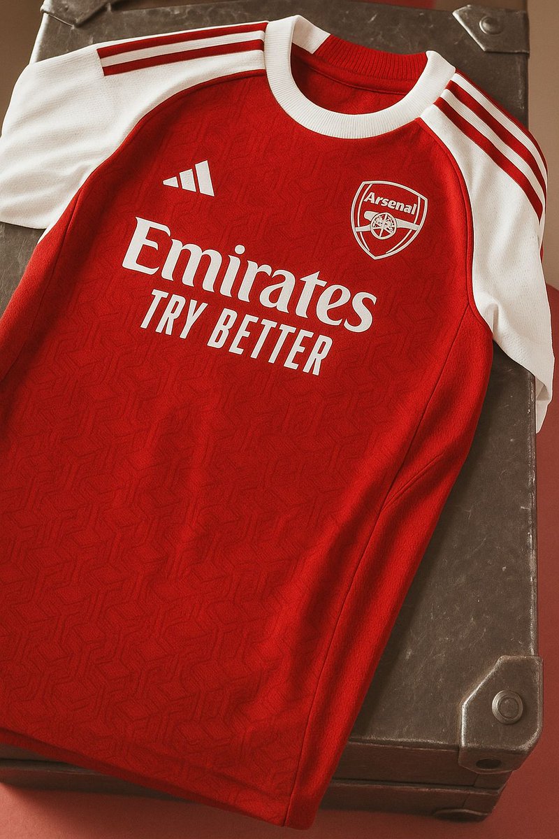 I see Arsenal new shirt has just been released...