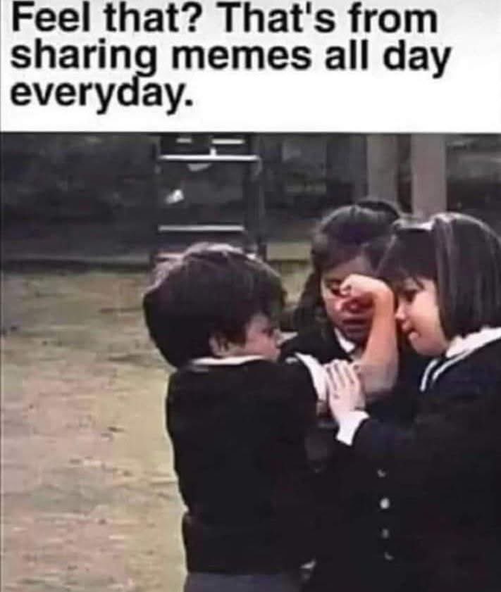 I used to do that. No wonder my arm feels weaker these days. 😂