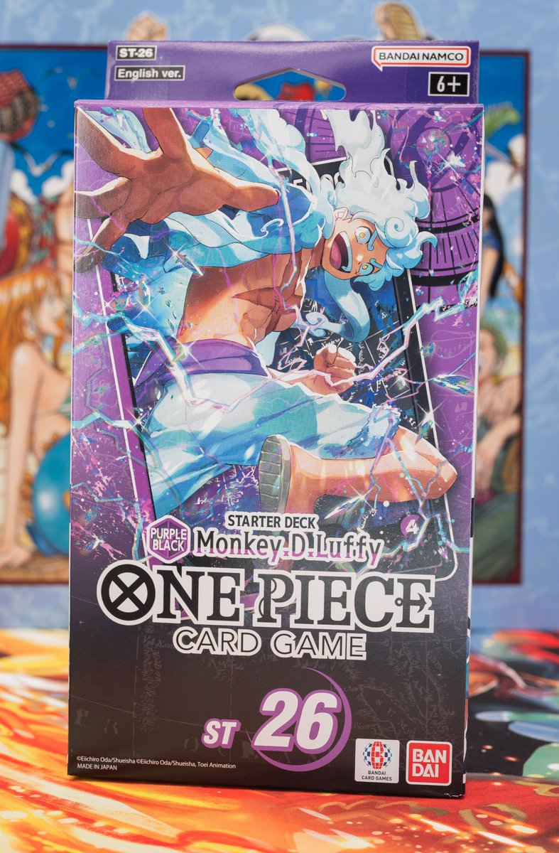 OPCG Starter Deck -Purple/Black Monkey.D.Luffy- [ST-26] CARD
