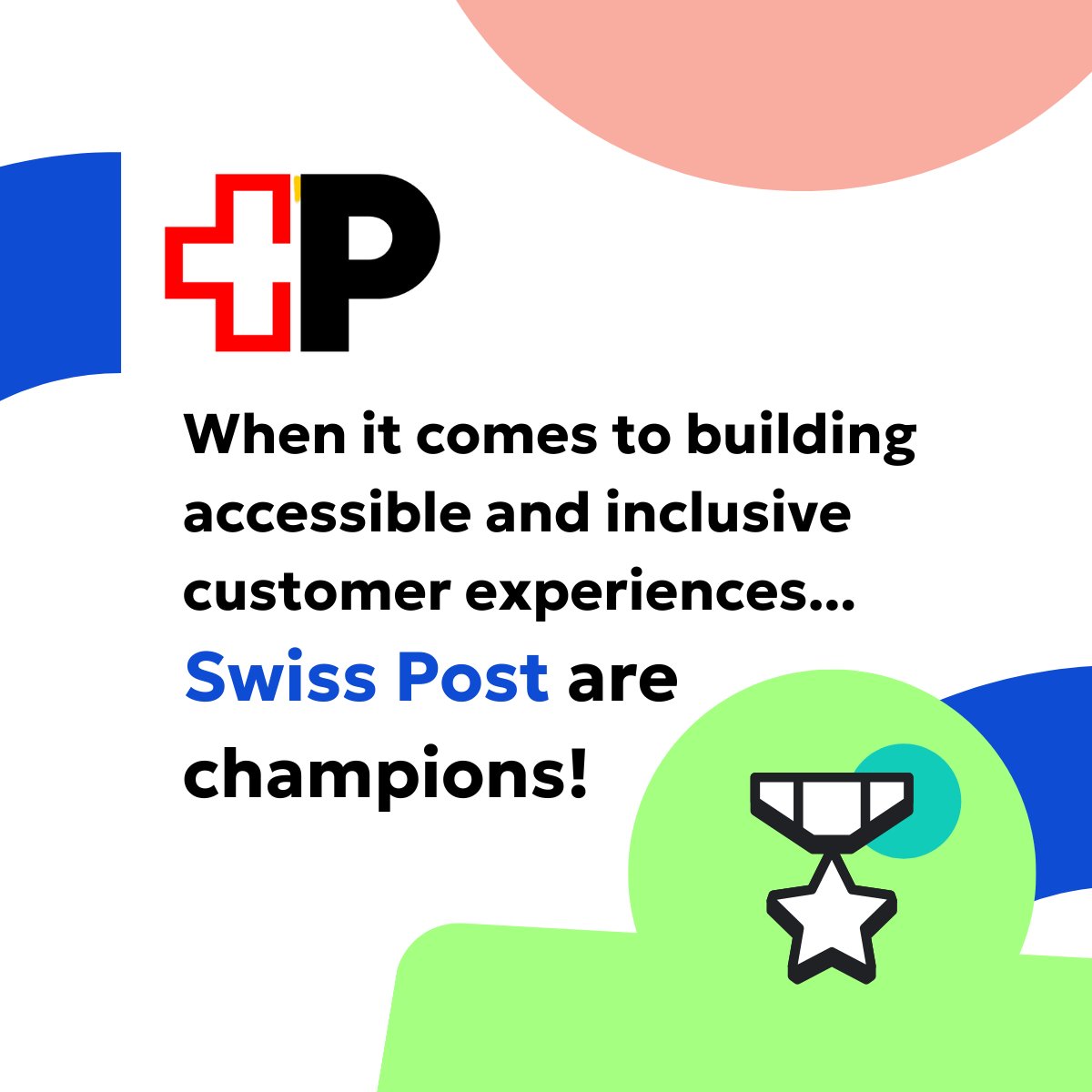 Siteimprove's tweet image. It&apos;s #GAAD 2025, and we&apos;re celebrating our customers who create inclusive digital experiences for everyone, regardless of ability.

First up: Swiss Post makes it onto our Accessibility Champions leaderboard! 🏆
 
How they boosted accessibility scores 👉  direc.to/njY8