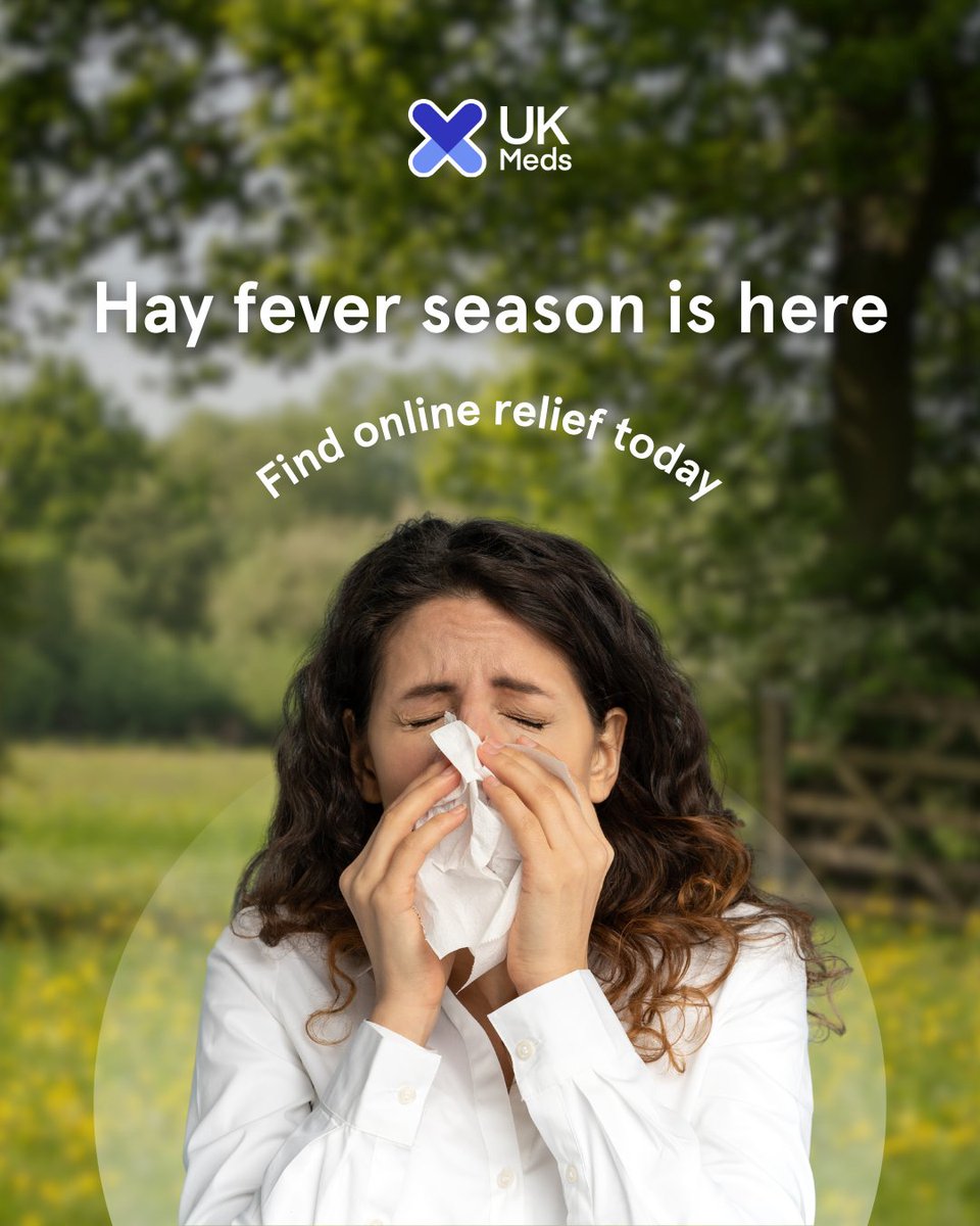 UK_Meds's tweet image. Hay fever season is back — but you don’t have to suffer through it.

🌿 Relief could be just a few clicks away.

📍Tap the link in bio to get started.

#HayFeverSeason #PollenProblems #UKMeds #AllergyRelief #OnlineService #WellnessSupport #DiscreetDelivery