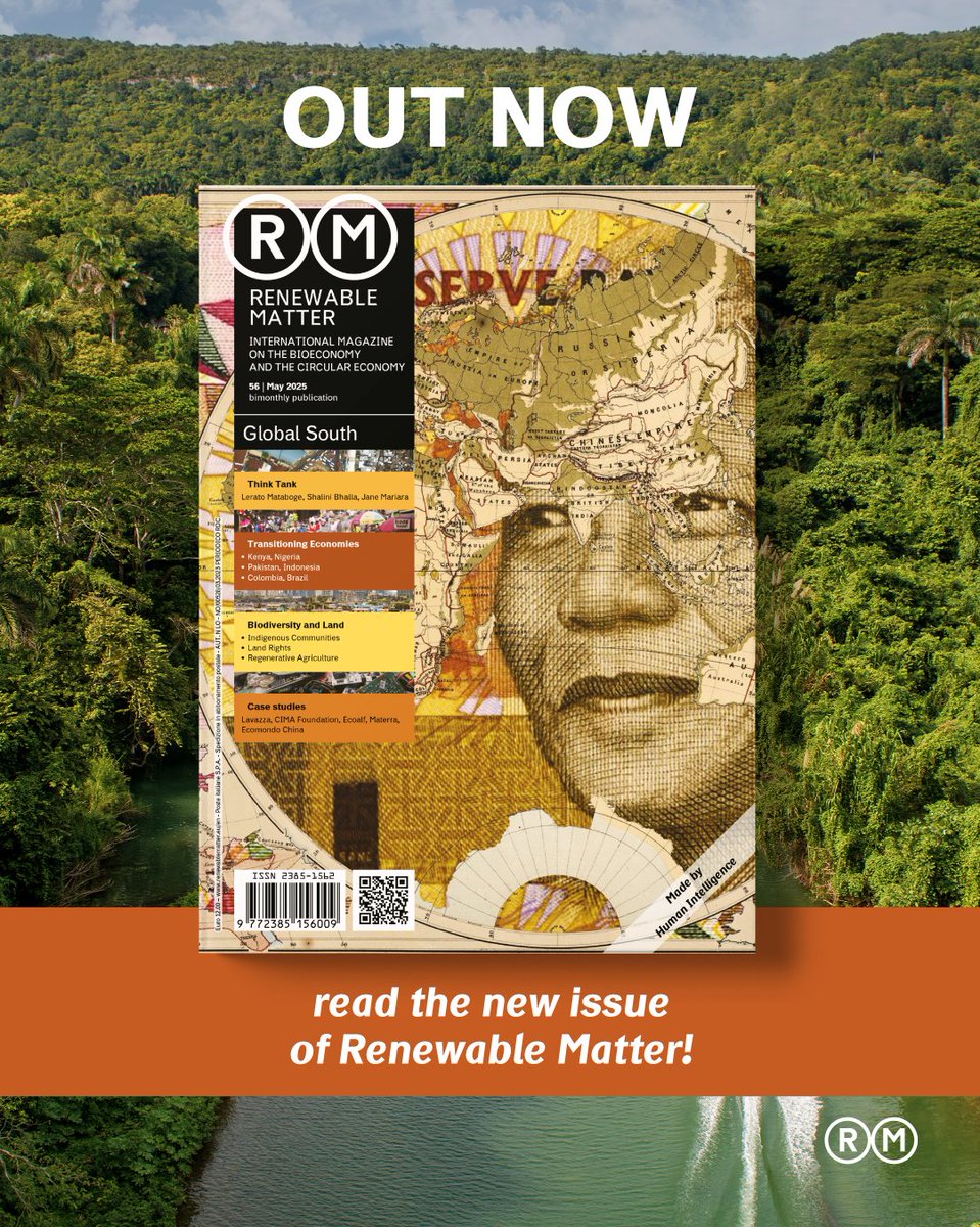 Renewable Matter | Materia Rinnovabile (@renewablematter) on Twitter photo Discover the #GlobalSouth with us! In the journey towards a sustainable future, the countries of the Global South, those most affected by the overlapping environmental and economic crises, could forge a third path. Subscribe and read it here: renewablematter.eu/en/magazine/edโฆ Discover the #GlobalSouth with us! In the journey towards a sustainable future, the countries of the Global South, those most affected by the overlapping environmental and economic crises, could forge a third path. Subscribe and read it here: renewablematter.eu/en/magazine/edโฆ