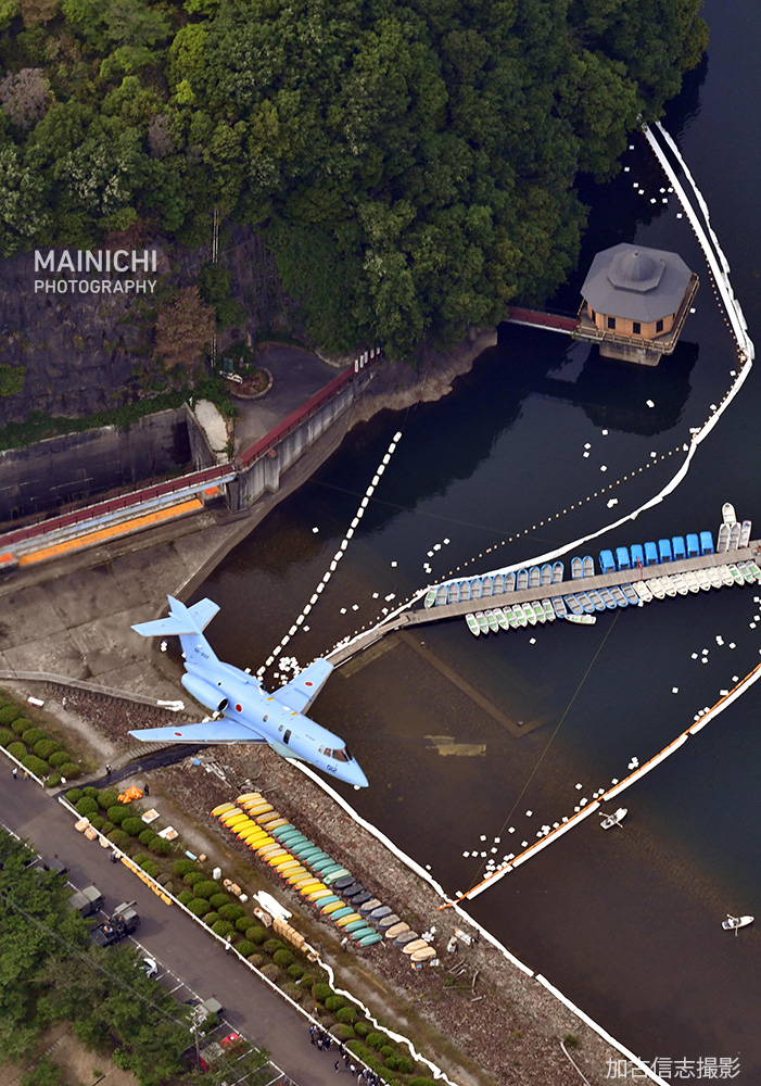 愛知県犬山市で起きた #航空自衛隊 #T4練習機 の墜落事故。発生から丸1