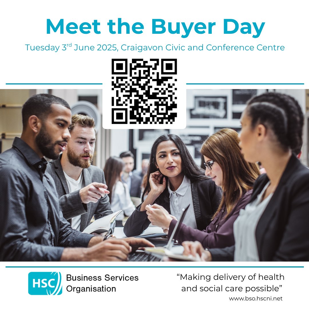 Business Services Organisation (@bso_ni) on Twitter photo Meet the Buyer Day - Calling all IT suppliers
Join <a href="/BSO_NI/">Business Services Organisation</a> PaLS, ITS and colleagues from #DHCNI to learn more about the procurement pipeline and opportunities within HSCNI.
To register follow this link: bso.hscni.net/meet-the-buyer…
#BSO #ITSuppliers #DigitalHealthNI #HSCNI Meet the Buyer Day - Calling all IT suppliers
Join <a href="/BSO_NI/">Business Services Organisation</a> PaLS, ITS and colleagues from #DHCNI to learn more about the procurement pipeline and opportunities within HSCNI.
To register follow this link: bso.hscni.net/meet-the-buyer…
#BSO #ITSuppliers #DigitalHealthNI #HSCNI