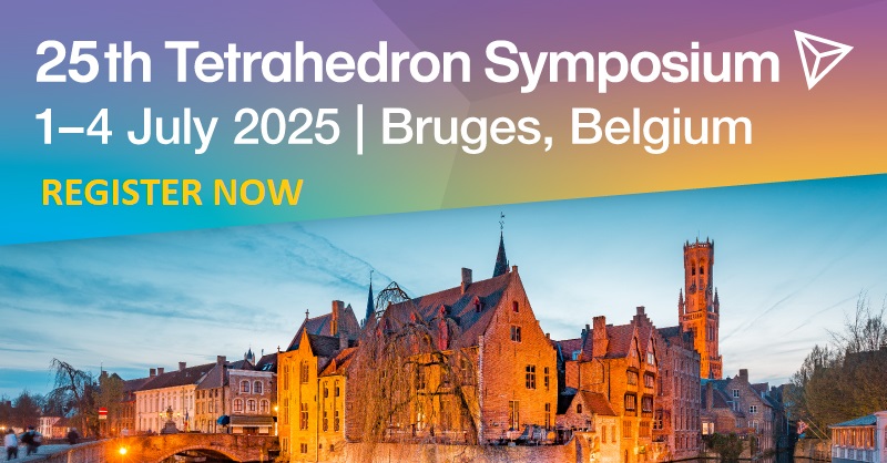 TetrahedronSymp's tweet image. Last chance to present a poster at #TETSymp.
Submit your abstract by Friday to join an outstanding program.
Find out more at bit.ly/TETR2025 #organicchemistry #chemicalbiology #medicinalchemistry