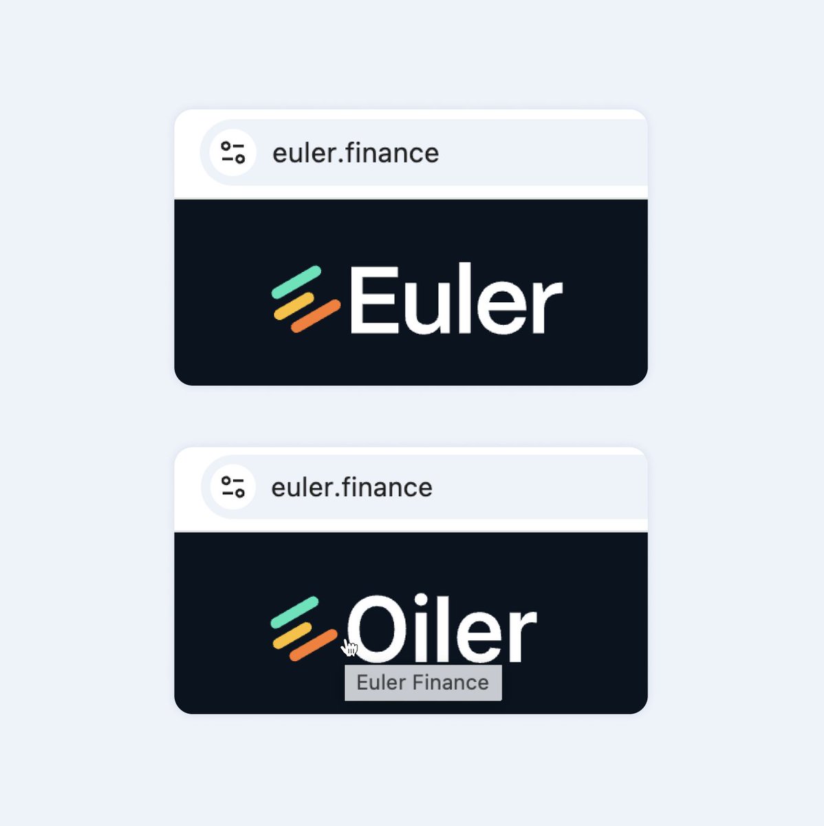 Ben Paterson (@benpatersonn) on Twitter photo this hover state on the <a href="/eulerfinance/">Euler Labs</a> website may be one of the most self-aware and brilliant easter eggs ever this hover state on the <a href="/eulerfinance/">Euler Labs</a> website may be one of the most self-aware and brilliant easter eggs ever