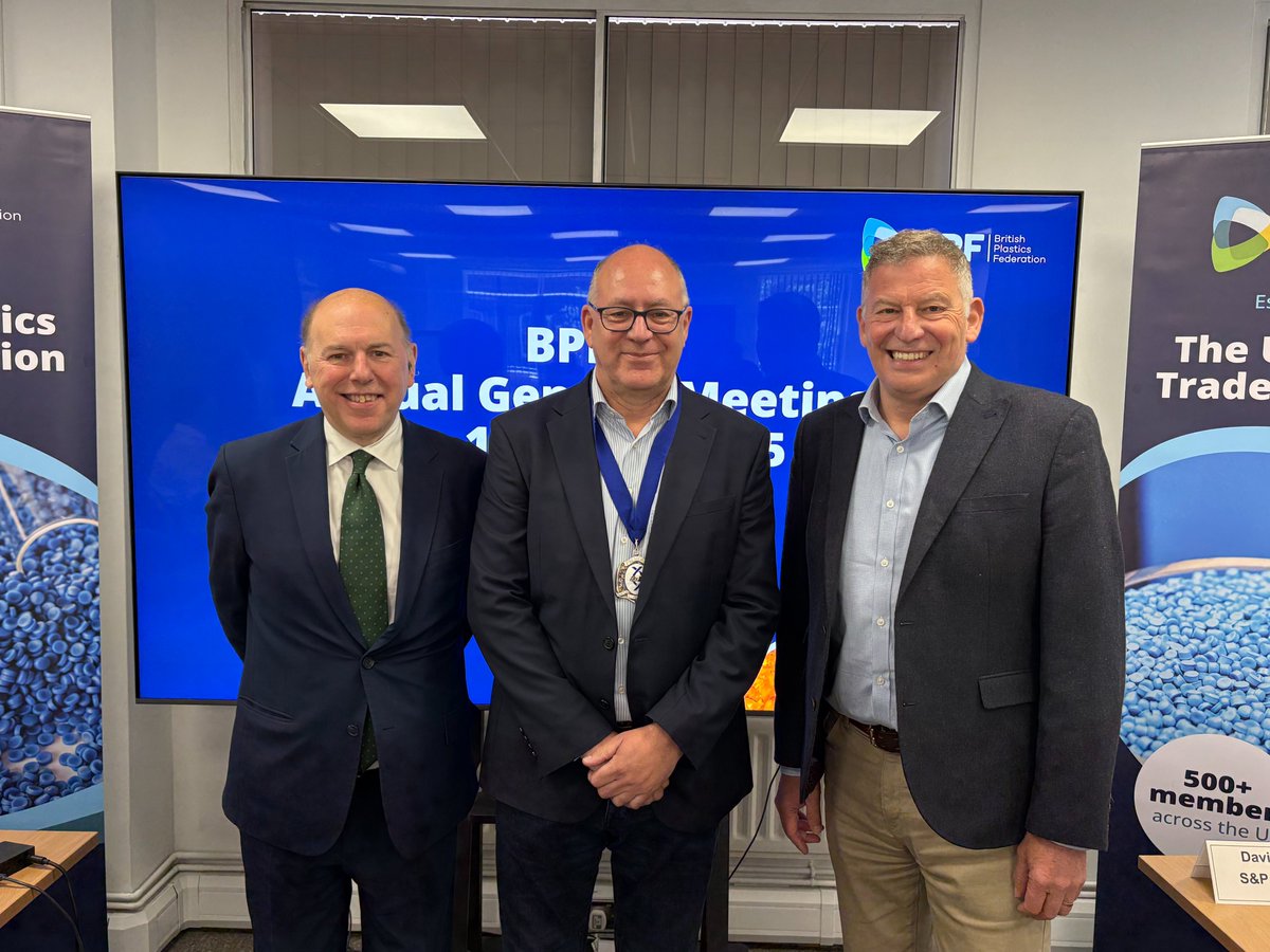 British Plastics Federation (@thebpf) on Twitter photo Leadership update from the BPF! 🚨At the BPF's 90th Annual General Meeting, the BPF council unanimously elected Martin Hitchin, CEO of REHAU UK, Ireland & Scandinavia, as its new President.
Read the full update➡️ shorturl.at/KvXr8
<a href="/REHAUWindows/">REHAU Windows UK</a> <a href="/REHAUrenewables/">REHAU Building Solutions UK</a> Leadership update from the BPF! 🚨At the BPF's 90th Annual General Meeting, the BPF council unanimously elected Martin Hitchin, CEO of REHAU UK, Ireland & Scandinavia, as its new President.
Read the full update➡️ shorturl.at/KvXr8
<a href="/REHAUWindows/">REHAU Windows UK</a> <a href="/REHAUrenewables/">REHAU Building Solutions UK</a>