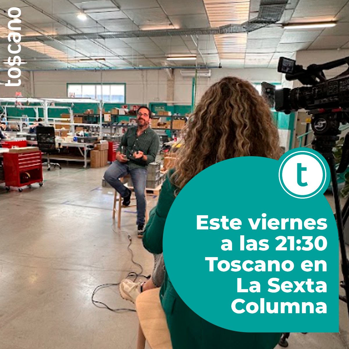 La <a href="/laSextaTV/">laSexta</a> nos visitó esta semana para conocer de primera mano cómo afrontamos el apagón en Toscano y mantuvimos nuestra actividad gracias a nuestro sistema de backup fotovoltaico (Combi Pro Max).

El reportaje completo, este viernes, 16 de mayo, a las 21:30 #LaSextaColumna.