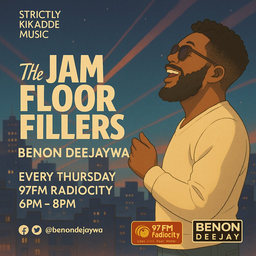 BISHOP BENON DEEJAYWA (@bishopbenondj) on Twitter photo The jam floor fillers #tbtedition with <a href="/Bishopbenondj/">BISHOP BENON DEEJAYWA</a> on radiocity.ug or <a href="/97fmRadiocity/">97FM Radiocity</a> from 6pm-8pm this thursday evening The jam floor fillers #tbtedition with <a href="/Bishopbenondj/">BISHOP BENON DEEJAYWA</a> on radiocity.ug or <a href="/97fmRadiocity/">97FM Radiocity</a> from 6pm-8pm this thursday evening