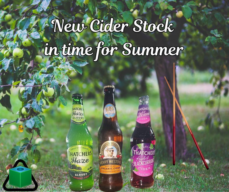 cubeandtriangle's tweet photo. @thatchers_cider 
We hope everyone has enjoyed the recent sunshine. https://t.co/w2onqox3kf
