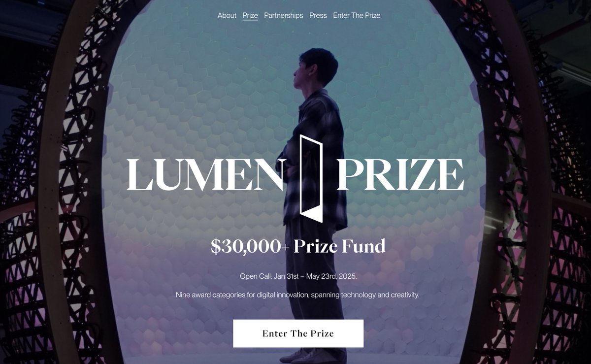 arts_numeriques's tweet image. #Call #ArtCall #CallForProject #OpenCall #opportunity #submissions #prize #Deadline May 23rd, 2025