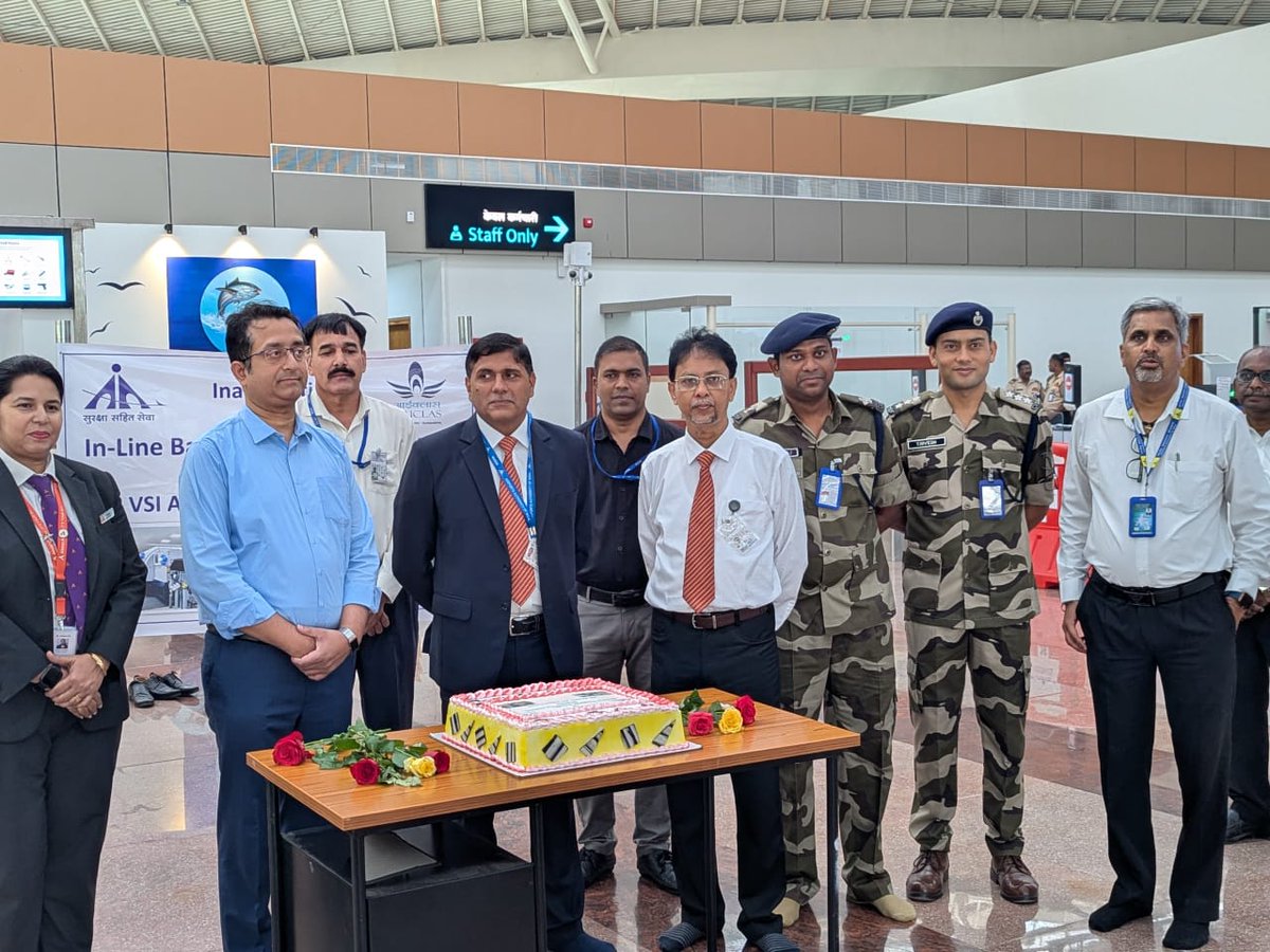 aaivsiairport's tweet photo. Strengthen the security and enhancing passenger experience at airport, an advance cutting-edge technology solution called ILBS inaugurated on 15th May, 2025 at AAI’s Veer Savarkar International Airport Sri Vijaya Puram.
@AAI_Official 
@aairhqer 
@MoCA_GoI 
@Andaman_Admin https://t.co/ykqssllaDH