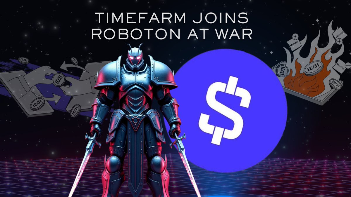 Roboton_Offcl's tweet image. ANOTHER STRATEGIC ALLIANCE IN ROBOTON!
A new force has joined the battlefield

Welcome @TimeFarmApp  to the @Roboton_Offcl  warzone!

FOLLOW ,LIKE,  &amp;amp; RT 🔥

Watch your six, warriors... the signal for AIRDROP drops soon 💯 $RBT  x $SECOND

#ROBOTON #TimeFarm #RBT #SECOND #Collab