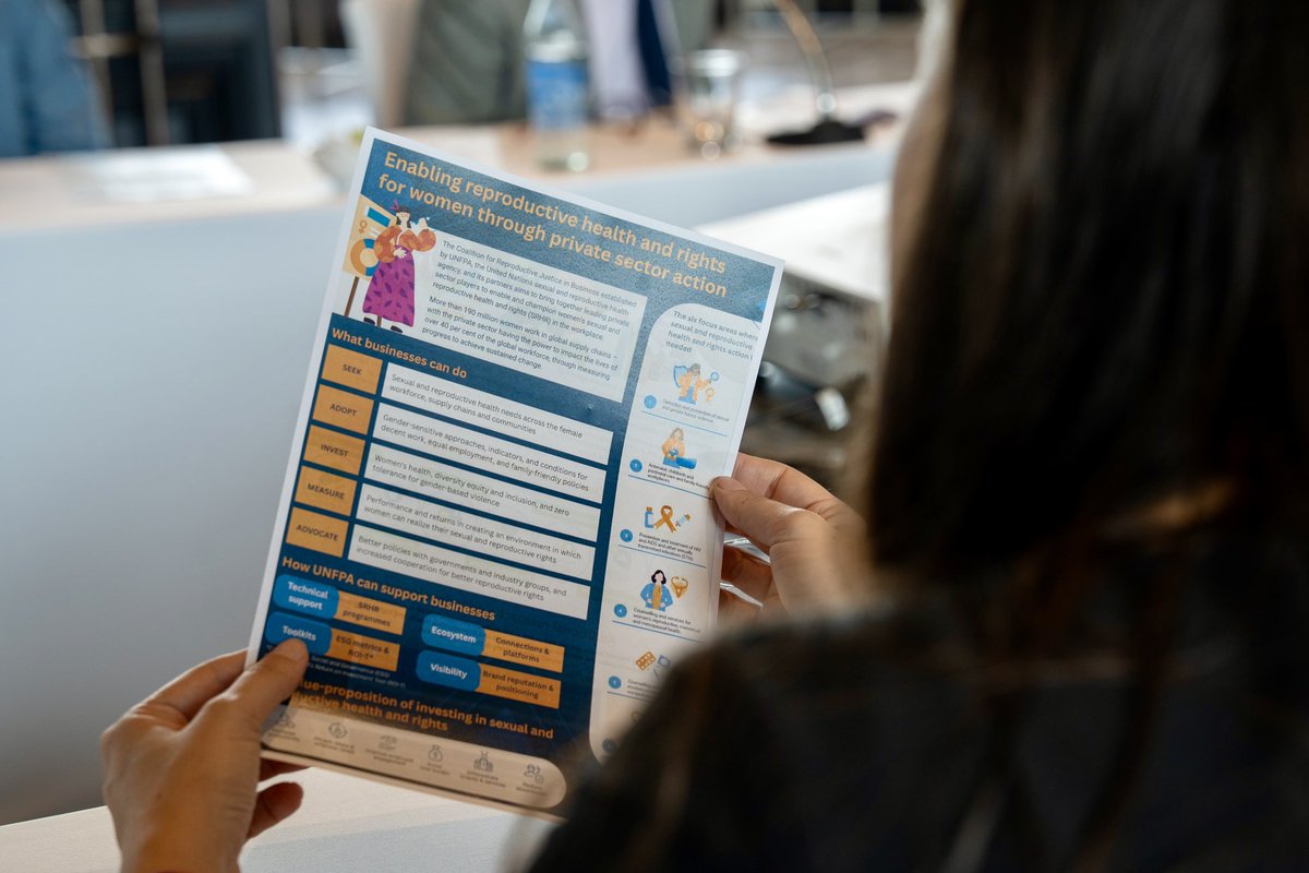 PioSmith_UN's tweet image. When women thrive in the workplace, economies grow stronger.

Happy to launch @UNFPA’s Coalition for #ReproductiveJustice in Business together with leading companies from the region today to build healthier &amp;amp; stronger workforces. Through this Coalition, we’re creating a platform…