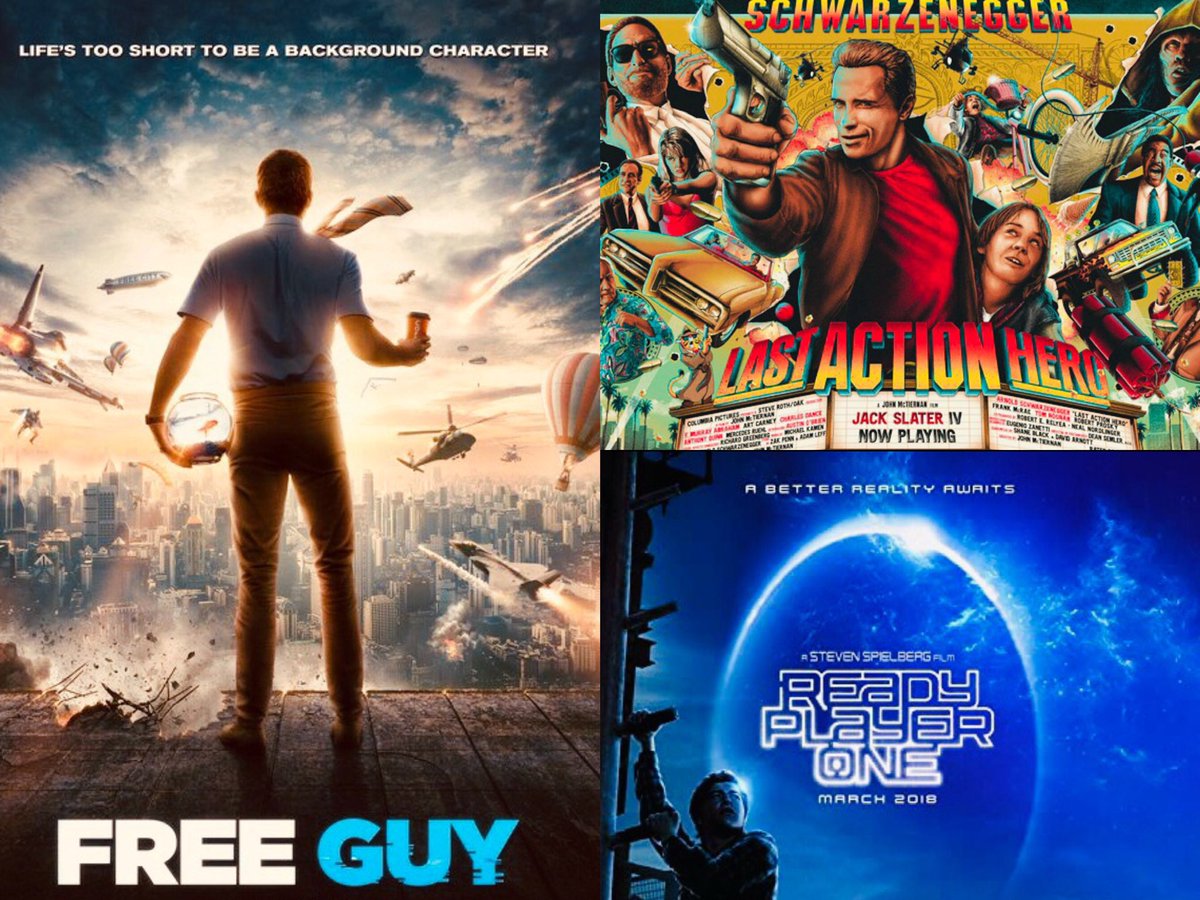 Friday, May 23, we review screenwriter Zak Penn's virtual reality themed film trilogy: LAST ACTION HERO, READY PLAYER ONE &amp; FREE GUY.

#MovieReviews #PodFamily #Podcasts #actionscifi #cultmovies #movietrilogy #virtualreality #lastactionhero #freeguy #readyplayerone #zakpenn #ilm