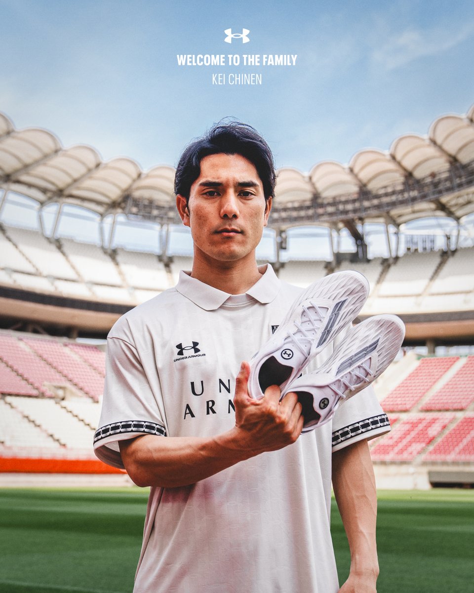 WELCOME TO TEAM UA】 プロサッカー選手・知念慶選手との